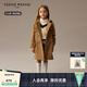 Teenie Weenie  Kids小熊童裝秋冬季款男女童寶寶柔軟舒適羊毛混紡大衣 米色 140 cm