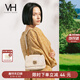 VANESSA HOGAN VH女包太陽(yáng)神系列復古郵差小包牛皮通勤斜挎包包送女友生日禮物