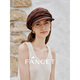 凡飾（FANCET）貝雷帽女春優(yōu)雅日系帽子萊賽爾亞麻透氣輕薄蓓蕾帽簡(jiǎn)約氣質(zhì)鴨舌帽