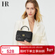 HR赫蓮娜包包女包2025新款簡(jiǎn)約手提包女菱格牛皮鏈條包單肩斜挎包女