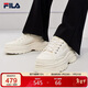FILA 斐樂(lè )官方帆布鞋女鞋LAVA胖胖底厚增高鞋2025春夏板鞋休閑小白鞋