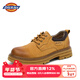 Dickies男鞋工裝鞋男士英倫休閑皮鞋男低幫馬丁鞋百搭潮流皮鞋男 黃棕 41 【偏大一碼，適合運動(dòng)鞋42】