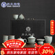 蘇氏陶瓷新年禮物汝窯冰花釉茶具套裝開(kāi)片可養金線(xiàn)泡茶壺三才蓋碗高檔禮盒