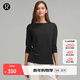 lululemon丨Relaxed-Fit 女士寬松剪裁船型領(lǐng)口長(cháng)袖 T 恤 LW3IOJS 黑色 XXS /2