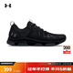 安德瑪（Under Armour）UA秋冬Micro G Strikefast男子戶(hù)外運動(dòng)鞋3024953 黑色001 43