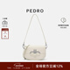 PEDRO牛皮馬鞍包ICON系列單肩包腋下包斜挎包女包PW2-75210151 PW2-75210151-4米色（銀色五金） XS