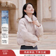 香影超好看粉色泡芙羽絨服女2025冬季新款繭型90白鴨絨立領(lǐng)短外套 銀牡丹色 M 160/84A/95-110斤