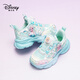 迪士尼艾莎公主兒童跑步鞋女童2026春季新款透氣軟底紐扣鞋防滑運動(dòng)鞋子 米月【防水皮面】 27 內長(cháng)約17.2CM/腳長(cháng)約16.2CM