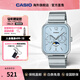 卡西歐（CASIO）月相手表 方形指針石英簡(jiǎn)約優(yōu)雅情侶手表小方塊 情人節禮物生日 MTP-M305D-2AVDF