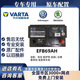 通用汽車(chē)瓦爾塔原廠(chǎng)大眾啟停電瓶蓄電池EFB69A大眾帕薩特途觀(guān)邁騰CC奧迪A3 大眾efb69啟停電瓶