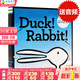 鴨子還是兔子 Duck! Rabbit! 思維拓展 紙板 吳敏蘭書(shū)單 兒童英文繪本