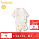 巴拉巴拉寶寶睡衣新生兒家居套裝男童夏裝薄款女2025可愛(ài)舒適208225134201
