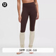 lululemon丨Ribbed Knit 女士羊毛混紡羅紋針織保暖腿套 LW9FDMS 雜色骨白 O/S