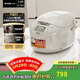 虎牌（TIGER）碗型加熱智能微電腦 可預約電飯煲家用 2-3人 3L JAX-C10C