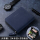 VDD卡包錢(qián)包風(fēng)琴多卡位大容量感駕駛證件包卡套收納隨身零錢(qián)男士 【大容量24卡位】 藍色 10.5*8