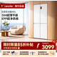 Leader海爾出品統帥木蘭518十字對開(kāi)門(mén)594mm超薄零嵌全嵌入式60cm以下凈味除菌雙變頻一級能效家用電冰箱 薄零嵌入丨EPP凈系統丨490升大容量