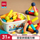 得力（deli）磁力棒31件兒童益智拼插  開(kāi)學(xué)玩具生日禮物1-3-6歲YP179