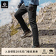 凱樂(lè )石（KAILAS）洛克PLUS軟殼褲戶(hù)外徒步男女耐磨運動(dòng)褲登山休閑加絨透氣保暖長(cháng)褲 玄青黑-男 KG2439308 S