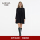 歌莉婭西裝套裝女2025新款秋季通勤穿搭大方得體兩件套1EDJAC330 50B灰黑色 S