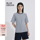 BLUE ERDOS短袖T恤女裝夏季海軍風(fēng)藍白條紋舒適純棉半袖上衣B245H1026 藍白條紋 155/76A/XS