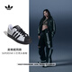 adidas明星同款SUPERSTAR II經(jīng)典貝殼頭板鞋男女阿迪達斯三葉草   白色/黑色   36