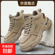 男鞋秋冬季2025新款時(shí)尚休閑馬丁靴厚底防滑保暖工裝鞋勞保鞋皮鞋 A-K92款卡其色 39