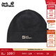 jackWolfskin狼爪25秋冬新款REAL STUFF男女情侶抓絨冷帽1909852 黑色/6000 One Size