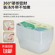 塑料碗 一次性餐具便當塑料碗打包快餐盒耐受高溫加厚 帶蓋長(cháng)方形保鮮碗1000ml*10套