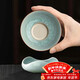 尚言坊哥窯茶漏過(guò)濾網(wǎng)茶濾泡茶工具全陶瓷一體濾茶器功夫茶具配件