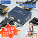 騰捷興DVI KVM切換器二進(jìn)一出 一拖二高清4K共享切屏器2口 兩臺電腦主機共用一套顯示器鍵鼠 TJX-DV201A