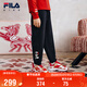 FILA斐樂(lè )兒童童裝休閑長(cháng)褲2026年春季男女童針織運動(dòng)褲新年款