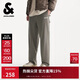 杰克·瓊斯（JACK&JONES） 男生2025年秋季新款休閑褲舒適直筒褲子簡(jiǎn)約日常工裝褲22531D037