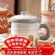 貝瑟斯馬克杯水杯陶瓷咖啡杯帶蓋帶勺高顏值情侶杯伴手禮辦公室喝水杯子