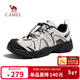 駱駝（CAMEL）城野3代運動(dòng)登山戶(hù)外徒步休閑鞋男情侶款 G16S852002 米白/黑 42