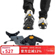 Vibram 戶(hù)外防滑鞋套雪地簡(jiǎn)易戶(hù)外裝備濕冰止滑大底 Portable_AG 黑色 M