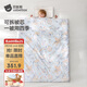 貝肽斯嬰兒被子秋冬季兒童寶寶桑蠶絲薄厚雙膽子母被 時(shí)光奇遇120x150cm