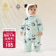 babycare兒童山茶花夾棉連體衣冬季加厚外穿保暖爬服 抱抱熊貓 73cm