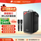 惠威（HiVi）雙5.25英寸專(zhuān)業(yè)廣場(chǎng)舞音響戶(hù)外k歌智能音響便攜拉桿音響演出移動(dòng)音箱藍牙大功率重低音雙話(huà)筒MP25