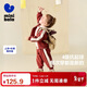 迷你巴拉男童女童長(cháng)袖套裝寶寶休閑嬰兒衣服套裝學(xué)院兩件套2025新品