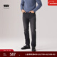 Levi's【商場(chǎng)同款】李維斯冬暖系列25秋冬新款男士502錐形牛仔褲29507 黑色 32 (32)