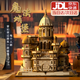 樂(lè )放八音盒天空之城榫卯積木高難度音樂(lè )盒木質(zhì)拼裝模型玩具生日禮物 【魔法城堡】榫卯積木 男生女生高級感生日禮物