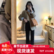 GARNUO咖色小西裝外套女2026春秋新款高級設計感小眾小個(gè)子短款休閑西服 咖色 S【80-100斤】