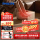 飛利浦（PHILIPS）足療機腿部按摩器腳部足底按摩儀氣囊全自動(dòng)捏腳揉捏穴位按腳器家用老年人父母新年生日禮物5504F