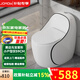 JOMOW家用馬桶虹吸式座坐便器 新款創(chuàng  )意蛋形普通馬桶抽水大沖力小戶(hù)型 E款 黑邊小蛋【59*40*64cm】 250/300/350/ 400mm 下單備注坑距