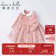 戴維貝拉（DAVE＆BELLA）女童連衣裙兒童裙子春秋小童寶寶公主裙