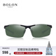 BOLON暴龍太陽(yáng)鏡男偏光鏡墨鏡開(kāi)車(chē)駕駛鏡太陽(yáng)眼鏡騎行鏡飛行員BL2282 A09 鏡框黑色/鏡片綠片