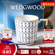 Wedgwood【新年禮物】金粉年華午夜藍馬克杯骨瓷咖啡杯茶水杯精致好禮 金粉年華午夜藍馬克杯1個(gè)300ml