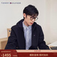 Tommy Hilfiger【防水微抓絨】出走都市秋冬男裝連帽風(fēng)衣款軟殼夾克外套