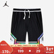 JordanNike AJ童裝兒童短褲男童夏季運動(dòng)休閑褲網(wǎng)眼透氣球褲
