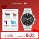 Calvin KleinCK型格系騎士格調多功能石英男表送男友鋼色25200459新年禮物